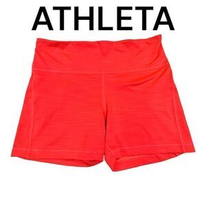 Athleta Ultimate 5 Short Women's Red Athletic Short Size 2X Gym Swim Outdoors